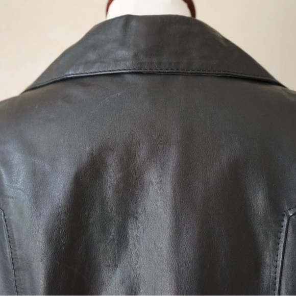 Vintage leather jacket 60s 70s - Picture 9 of 10